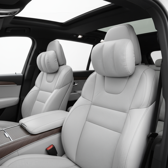 Салон с подушкой, полностью охватывающей подголовник