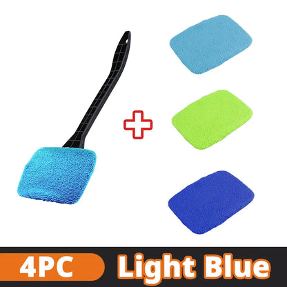 7AR Microfiber Windshield Cleaner with Long Handle