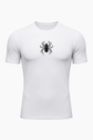Premium White Compression Shirt with Original Logo